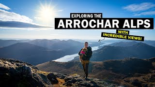 Exploring the Arrochar Alps for the first time Beinn Narnain and Beinn Ìme [upl. by Rtoip]