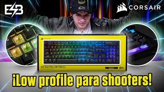 EL TECLADO GAMER QUE DEBERIAS TENER⭐CORSAIR K60 RGB PRO LOW PROFILE ⌨ [upl. by Mann17]