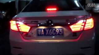 2012 2013 Toyota Camry LED Tail Lights BMW Style [upl. by Jacey333]