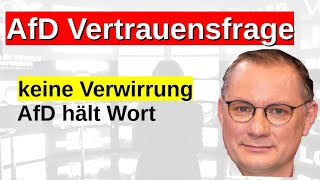 Abstimmverhalten Vertrauensfrage Misstrauensvotum CDU Merz und AfD keine Taktik Neuwahlen auflösen [upl. by Kenison717]