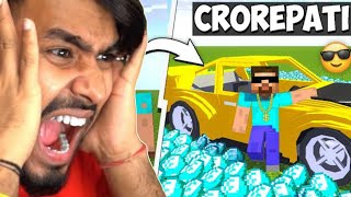 HOW I BECOME CROREPATI IN THIS MINECRAFT SMP technogamerz gaming [upl. by Tewfik]