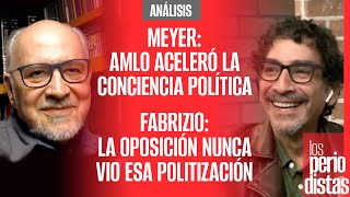 Meyer AMLO aceleró la conciencia política ¬ Fabrizio La oposición nunca vio esa politización [upl. by Anairt131]