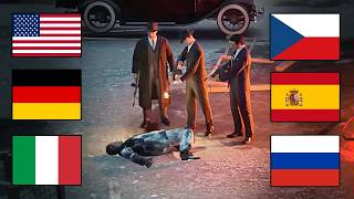 Don Morello Death in Mafia 1 in Different Languages [upl. by Lynnell]