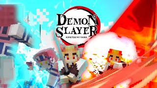 NEW DEMON SLAYER IN MINECRAFT DEMON SLAYER ADDON  MINECRAFT [upl. by Yorgen]