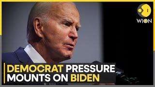 US Elections 2024 Nancy Pelosi urges Joe Biden to quit Presidential race  World news  WION [upl. by Aerdnaek]