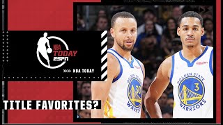 Are the Warriors NBA title favorites  NBA Today [upl. by Cathi]