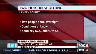 Two injured in shooting at Hendry County store [upl. by Karlene]