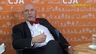 Janusz KorwinMikke vs Piotr Pawłowski  Integracja [upl. by Ambler]