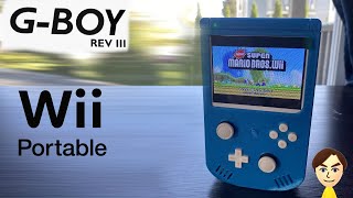 The G BOY A Portable Nintendo Wii Handheld [upl. by Schlicher]