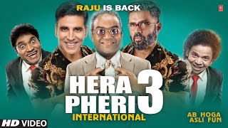 Hera Pheri 3 Teaser Trailer First look Announcement New Update Akshay Kumar Paresh  Suniel Shetty [upl. by Benita592]