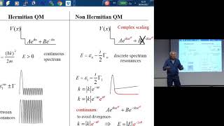 022  Complex eigenvalues for a real Hamiltonian [upl. by Ilarrold]