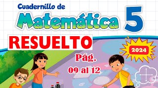 5° grado Pág 9 Y 12 FICHA 2 ORGANIZAMOS LOS DATOS EN GRÁFICOS DE BARRAS DOBLES [upl. by Wurster]