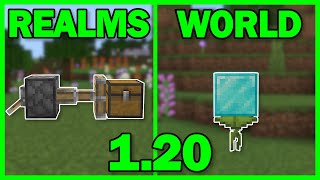 ALL BEST DUPLICATION GLITCHES for 120 MINECRAFT BEDROCK Edition  REALMS amp SERVERS  by James [upl. by Davilman]