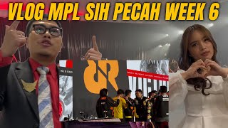 VLOG MPL INDONESIA SEASON 14 WEEK 6  PECAHHH  petualangankb [upl. by Airrehs]