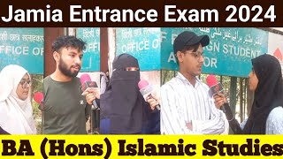 Jamia BA Hons Islamic Studies Entrance Exam 2024 Jamia Entrance Nai Udaan Hindi Nasrin Parween [upl. by Emmalyn]