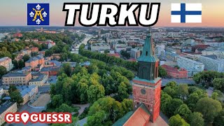 Turku Finland American discovers Finlands Oldest City on GeoGuessr [upl. by Emelia]