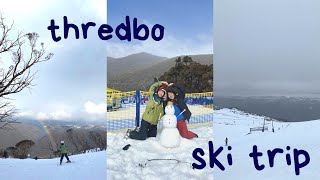 ski trip ❄️  thredbo vlog [upl. by Ahsiekin]