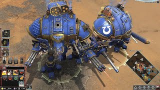 quotWARHAMMER 40K Ultramarines Vs Orks MASSIVE BATTLE Gameplayquot [upl. by Eicram]