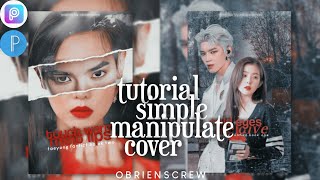 WATTPAD COVER TUTORIAL  SIMPLE MANIP 1 [upl. by Windy]