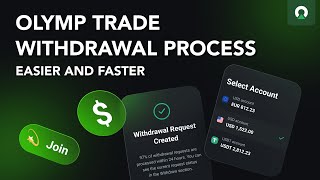 Olymp Trade withdrawal process Get your money easier and faster with the upgraded [upl. by Vick]