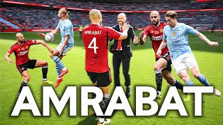 EVERY TOUCH  Sofyan Amrabat  Manchester City v Manchester United  Final  Emirates FA Cup 202324 [upl. by Dannon422]