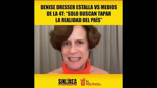 ¡Denise Dresser estalla vs la 4T 😅‼️😂 [upl. by Silera]