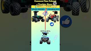 John Deere VS Swaraj 855 VS Sonalika Tractor 🚜JohnDeereVSSwaraj855VSSonalikaTractor 🚜🚜🚜🚜🚜🚜🚜🚜🚜🚜🚜 [upl. by Indys]