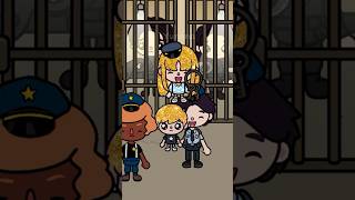 Police or Criminals part 2  Toca life story tocaboca shorts [upl. by Suzanne]