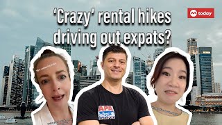 Expats make exit amidst soaring rents in Singapore [upl. by Paderna]