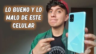 Samsung Galaxy A71 Experiencia de uso real Review en español [upl. by Onailime436]