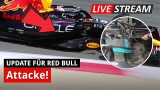 Zum Finale Red Bull enthüllt Update für RB18  Livestream F1Test Bahrain [upl. by Shafer]