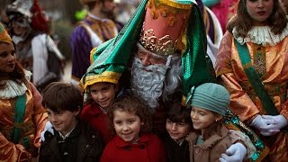 The feast of Epiphany celebrated in Spain [upl. by Atiram]