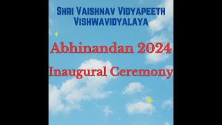 Abhinandan 2024 Inaugural Ceremony [upl. by Orran]