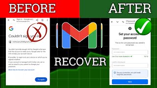 How To Recover Gmail Passport Without Recovery Email And Phone Number  👉 [upl. by Anaitsirk]