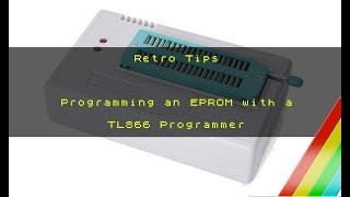 Programming an EEPROM using a TL866 Programmer [upl. by Acirderf]