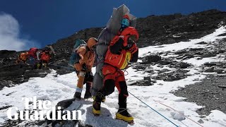 ‘We saved his life’ Nepali sherpa saves climber in rare rescue near Everest summit [upl. by Asta682]