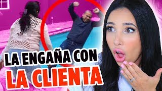 EXPONIENDO INFIELES EPISODIO 62 DE BADABUN  LA ENGAÑA CON LA CLIENTA 😱 VIDEO REACCIÓN  Mariale [upl. by Hersch184]