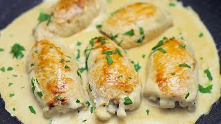 Leckeres Rezept für Hähnchenbrust mit Champignons in Sahnesauce [upl. by Elleron]