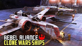 10 Clone Wars Era Ships used by Rebels [upl. by Bish546]