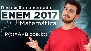 Resolução do ENEM 2017 Matemática  FUNÇÃO PERIÓDICA PtABcoskt  Questão 3145 [upl. by Gaudet]