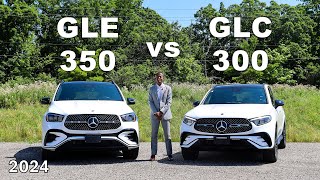 2024 Mercedes GLE 350 vs GLC 300 Which SUV is your perfect match [upl. by Akerdna163]