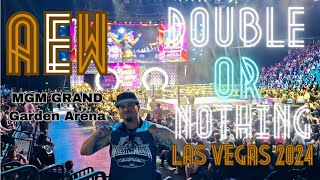 YesYes Vlog 60 AEW Double Or Nothing Las Vegas 2024 [upl. by Hairabez]