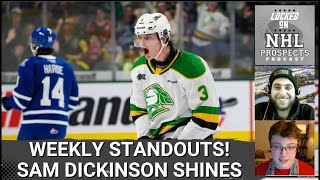 SAM DICKINSON DOMINATING  Rinkside Roundup [upl. by Gene]