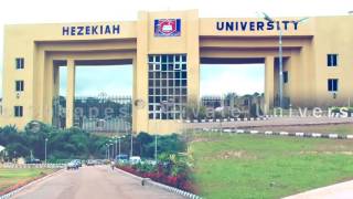 HEZEKIAH UNIVERSITY UMUDI [upl. by Daveen]