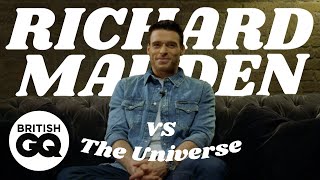 Richard Madden answers the questions fans really want to know  Vs The Universe  British GQ [upl. by Nica571]