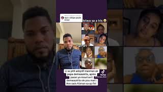 demwasel la vle pou fre adoptif li pou maril part1 comedytiktok comedyvideos comedymoments [upl. by Doley721]