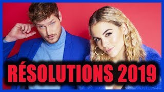 NOS RÉSOLUTIONS 2019  PO et Marina [upl. by Ennagroeg940]