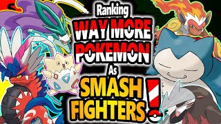 Adding WAY MORE POKEMON To Super Smash Bros [upl. by Kazim]