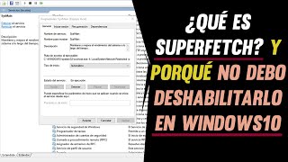 ¿𝐐𝐮é 𝐞𝐬 𝐒𝐮𝐩𝐞𝐫𝐅𝐞𝐭𝐜𝐡 y Porqué 𝗡𝗼 𝗱𝗲𝗯𝗼 𝗱𝗲𝘀𝗵𝗮𝗯𝗶𝗹𝗶𝘁𝗮𝗿𝗹𝗼 en Windows 10No sirve Para optimizar 💻 [upl. by Nesyt]