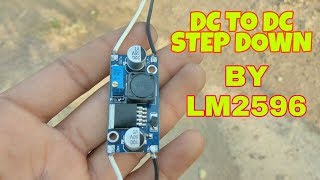 हिंदी  How To Step Down DC Voltage Using LM2596 [upl. by Namzed90]